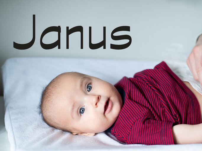 Süßes Baby mit dem Namen Janus | © iStock | Daisy-Daisy
