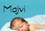 Schlafendes Baby mit dem Namen Majvi | © iStock | sjenner13