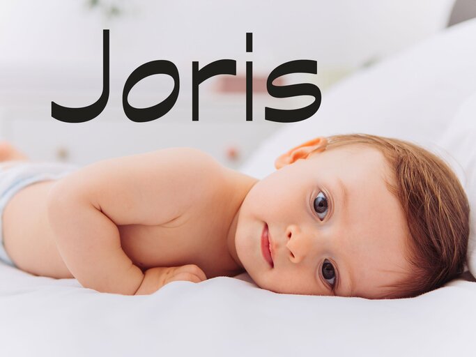 Süßes Baby mit dem Namen Joris | © iStock | petrunjela