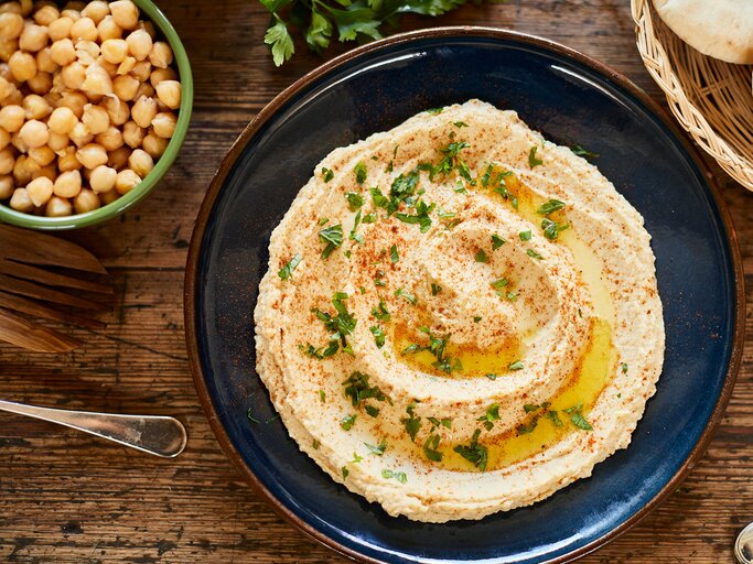 Hummus mit Kichererbsen | © iStock | Tempura