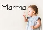 kleines Mädchen mit dem Namen Martha | © iStock | Olga Ignatova