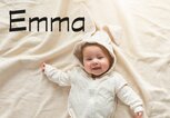 Süßes Baby mit dem Namen Emma | © iStock | Amax Photo
