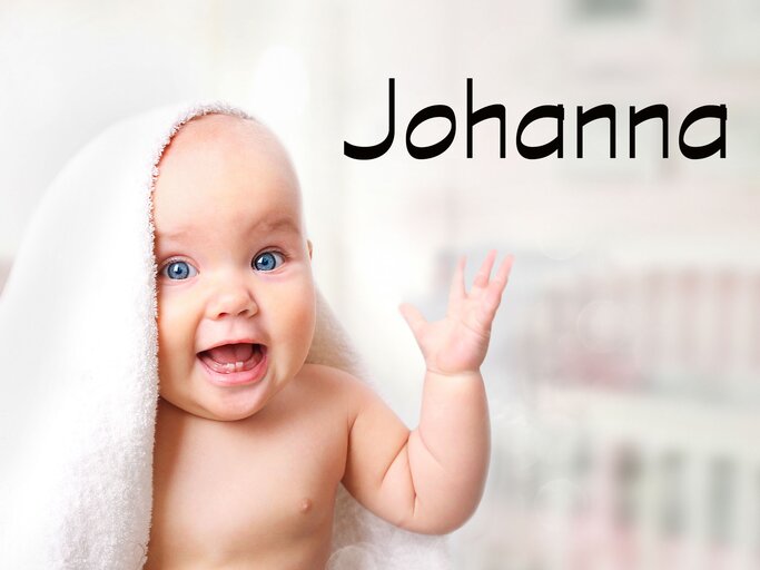süßes Baby mit dem Namen Johanna | © iStock.com | NYS444