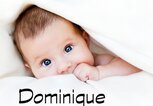 süßes Baby mit dem Namen Dominique | © iStock.com | zdenkam