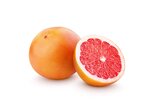 Reife Grapefruit auf einem weißen Hintergrund. | © iStock.com / Samohin