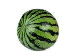 Wassermelone auf einem weißen Hintergrund. | © iStock.com / Boonchuay1970