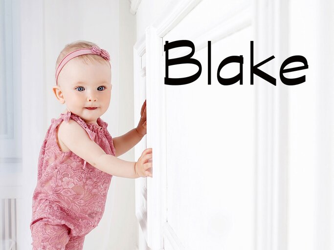 kleines Mädchen mit dem Namen Blake | © iStock.com / Liudmila_Fadzeyeva
