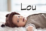 Süßes Baby mit dem Namen Lou | © iStock.com / Pavlina Popovska