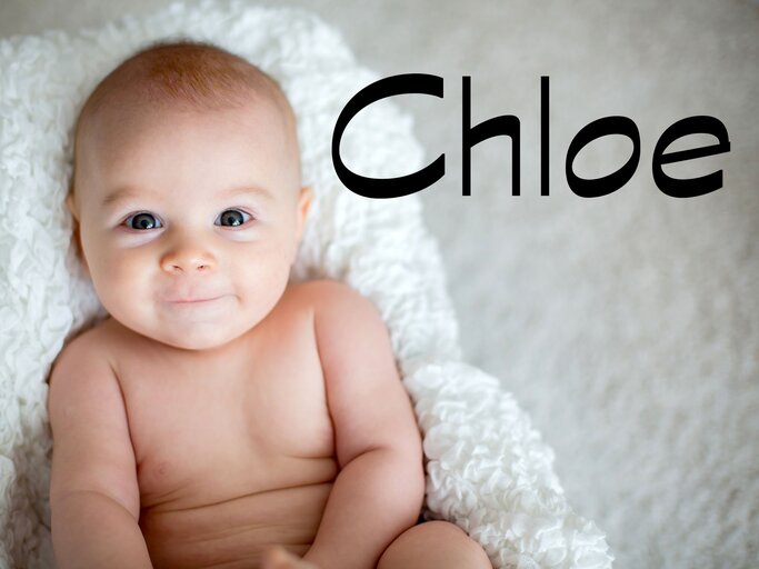 süßes Baby mit dem Namen Chloe | © iStock.com / tatyana_tomsickova