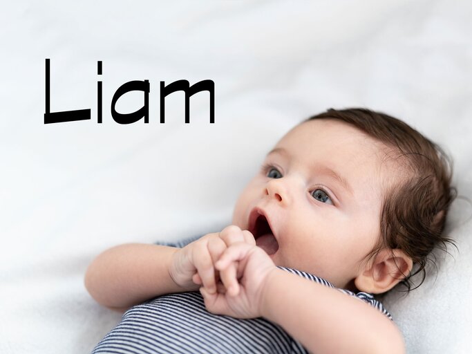 süßes Baby mit dem Namen Liam | © iStock.com / FG Trade