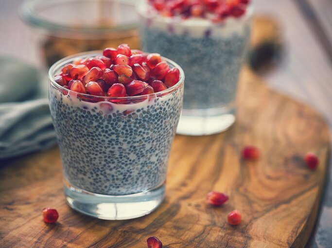 Chia-Samen als Pudding verarbeitet | © iStock.com / kajakiki