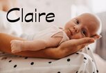 Neugeborenes mit dem Namen Claire | © iStock.com / StefaNikolic