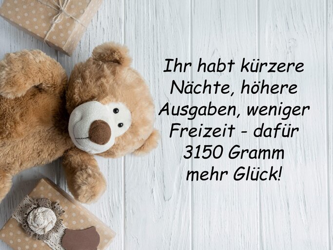 Mädchen geburt lustige sprüche 13 schöne