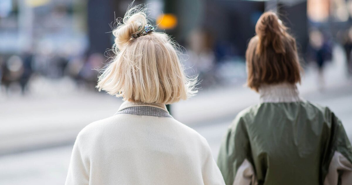 Half Bun So Gelingt Der Halboffene Dutt