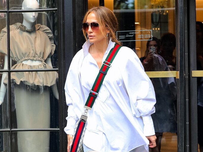 Jennifer Lopez beim Sightseeing | © Getty Images/	Jose Perez/Bauer-Griffin 