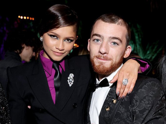 Zendaya und Angus Cloud | © Getty Images/	Matt Winkelmeyer/VF22