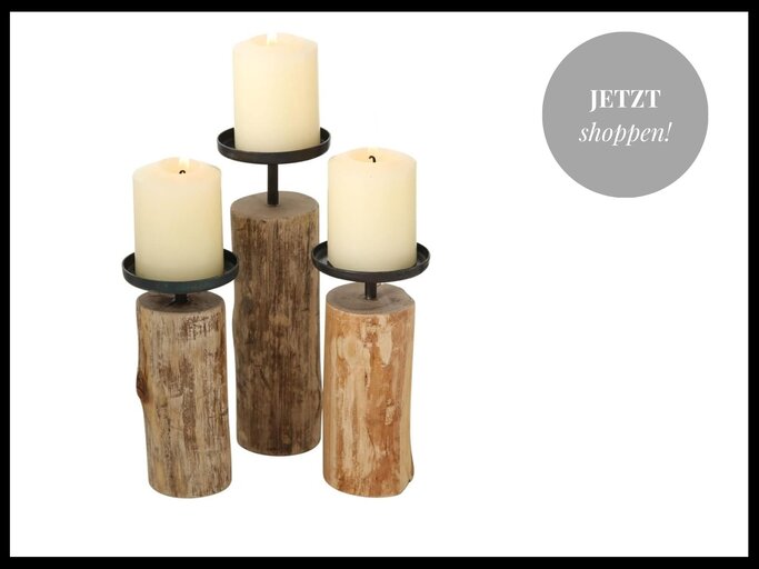 Boltze Kerzenständer 3-teilig | © Myself/Amazon