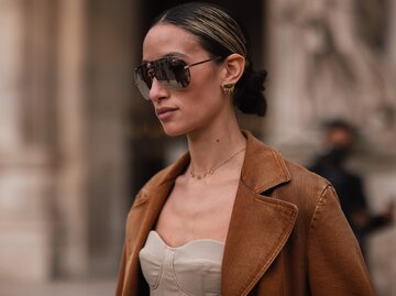 Alexandra Guerain auf der Paris Fashion Week | © gettyimages.de / Jeremy Moeller