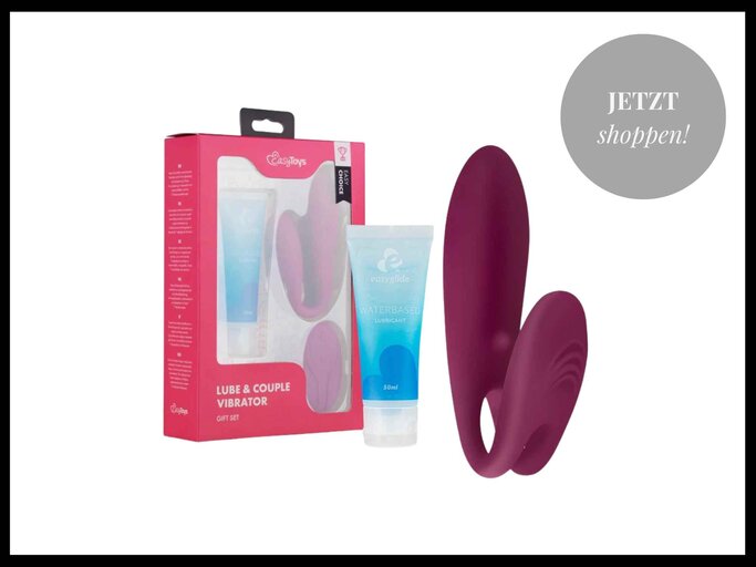 Easy Choice Paarvibrator & Gleitgel Set von Amorelie | © Amorelie
