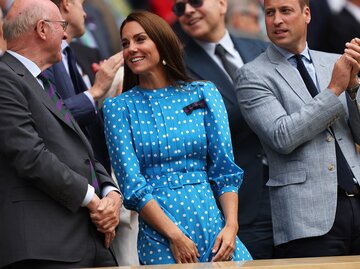 Herzogin Kate mit Prinz William als Zuschauer in Wimbledon | © Getty Images/Julian Finney / Staff