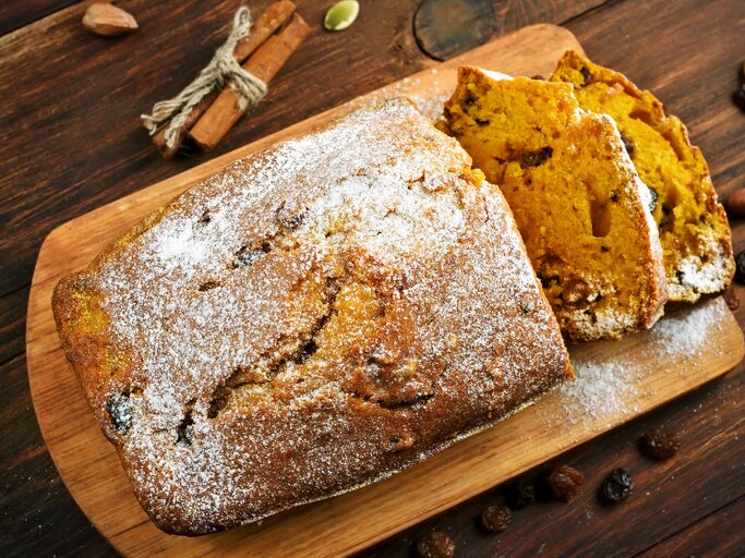 Pumpkin Bread aufgeschnitten | © Getty Images/Tatiana Volgutova