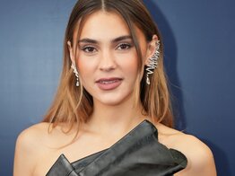 Stefanie Giesinger im schwarzen Kleid | © GettyImages/Francois Durand 
