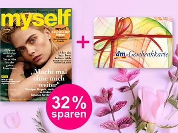 Myself Cover und das Abo Geschenk | © Funke Zeitschriften